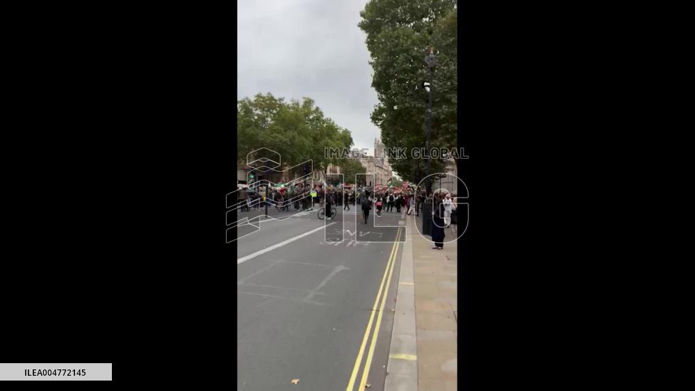 UK: Londoners Protest at Downing Street Over Gaza Aid Flotilla 3