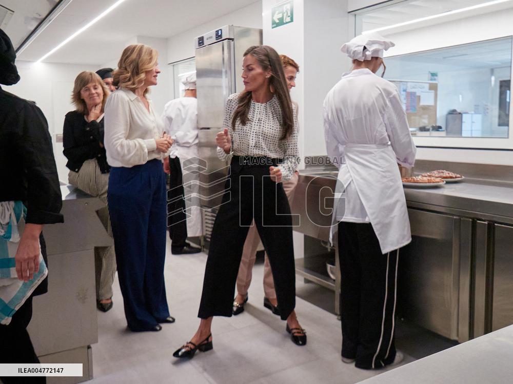 Queen Letizia Opens Academic Year In Lumbier - Spain