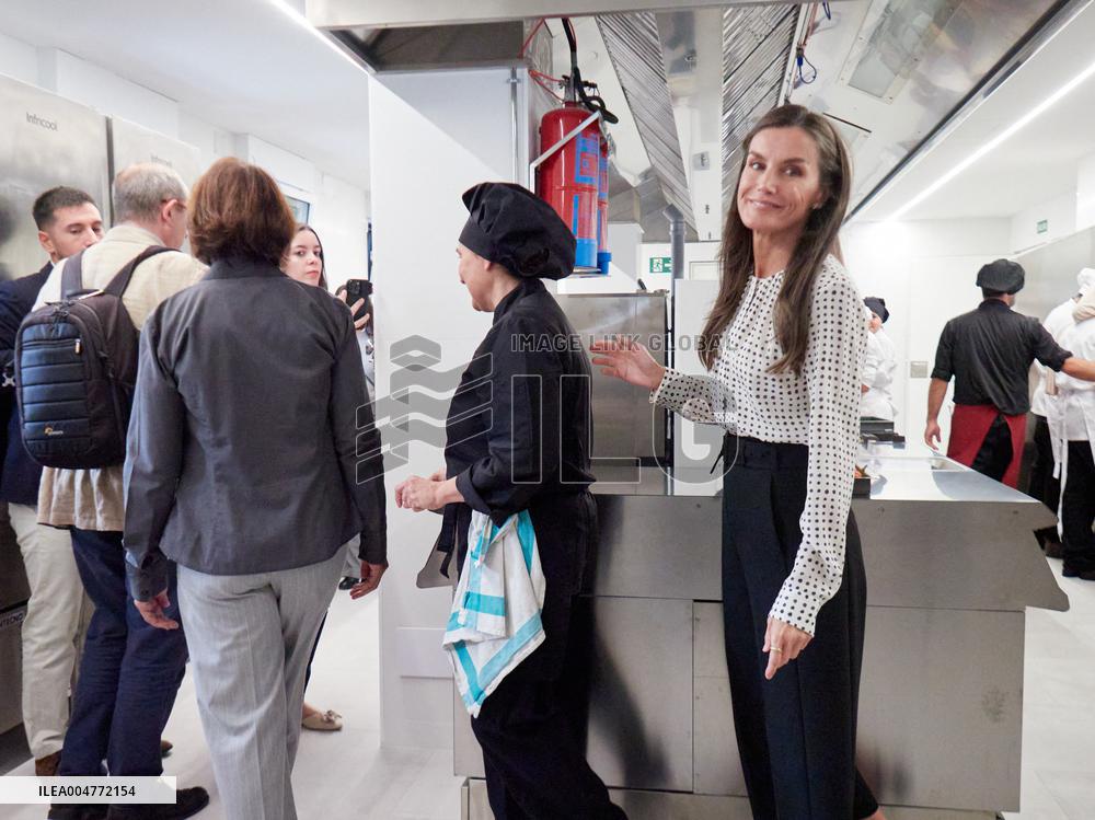 Queen Letizia Opens Academic Year In Lumbier - Spain