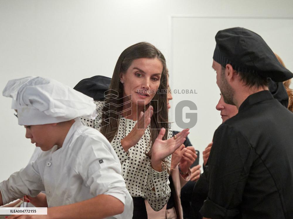 Queen Letizia Opens Academic Year In Lumbier - Spain