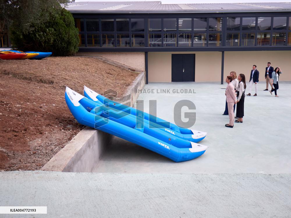 Queen Letizia Opens Academic Year In Lumbier - Spain