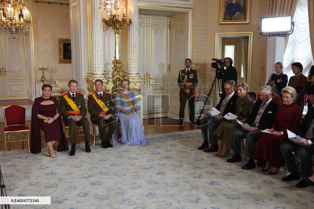 Abdication Ceremony of Luxembourg's Grand Duke Henri - Luxembourg