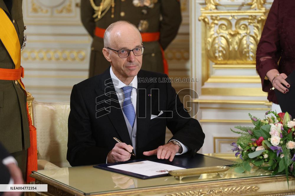 Abdication Ceremony of Luxembourg's Grand Duke Henri - Luxembourg