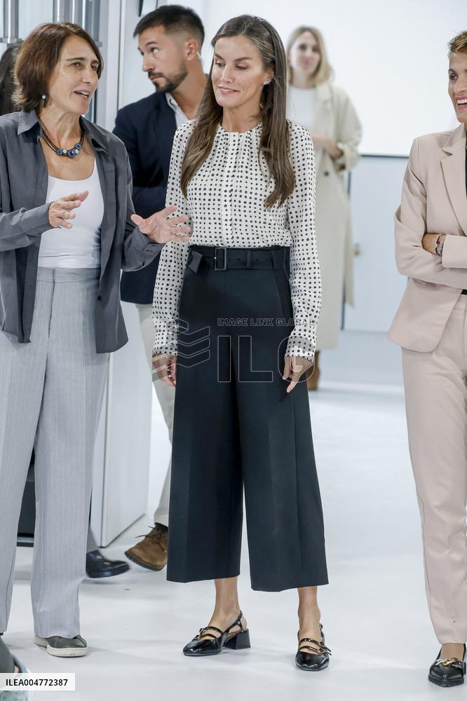 Queen Letizia Opens Academic Year In Lumbier - Spain