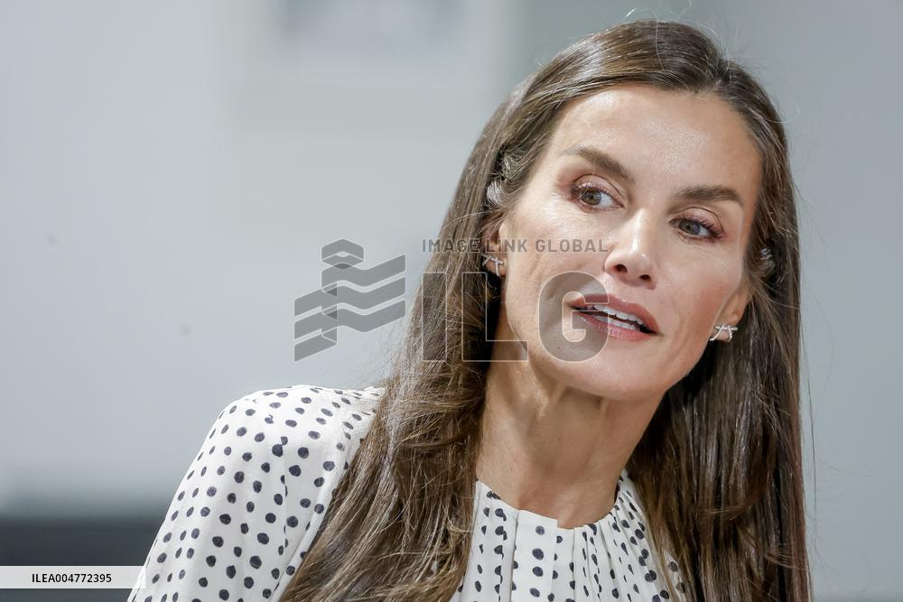 Queen Letizia Opens Academic Year In Lumbier - Spain