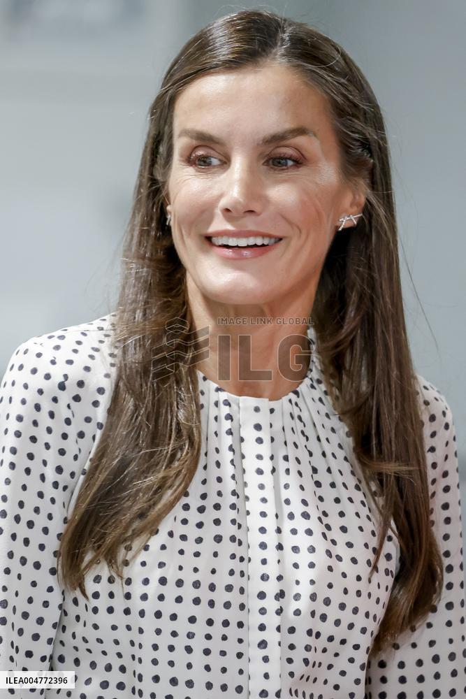 Queen Letizia Opens Academic Year In Lumbier - Spain