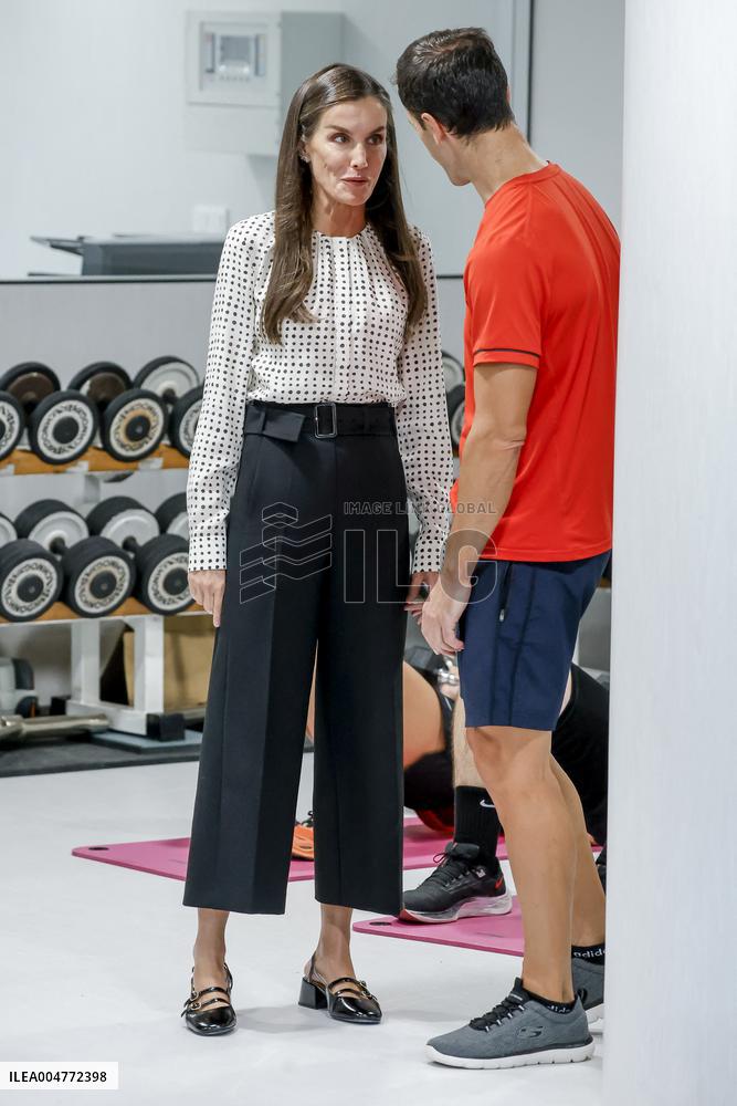 Queen Letizia Opens Academic Year In Lumbier - Spain