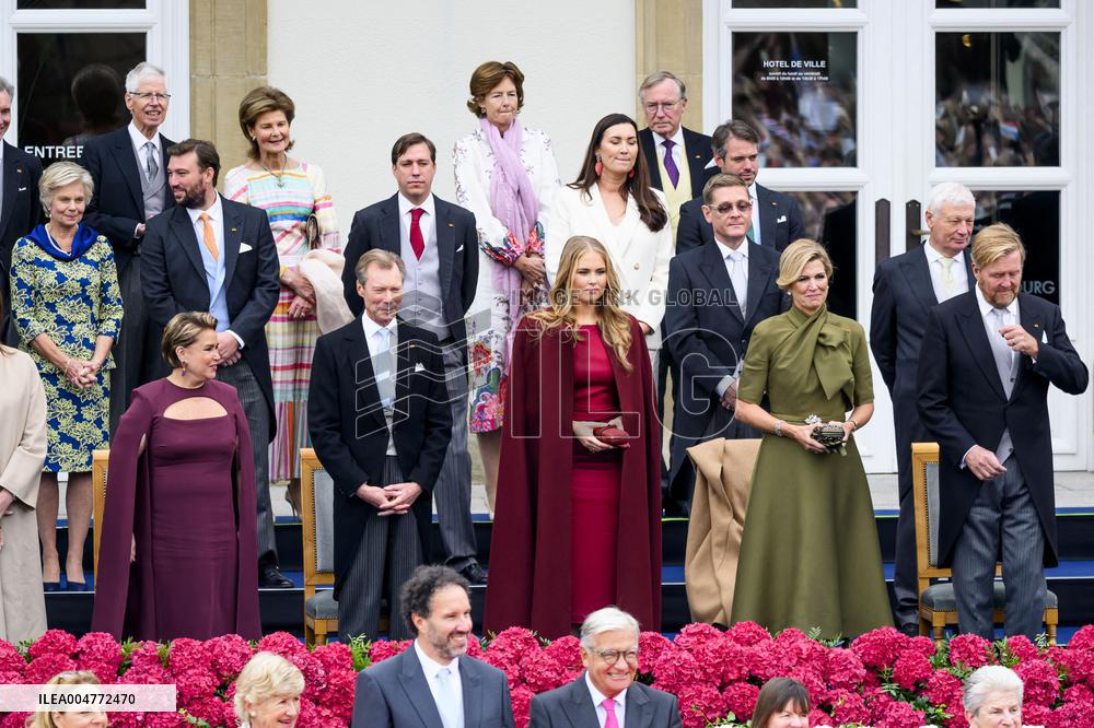 Abdication Ceremony of Luxembourg's Grand Duke Henri - Luxembourg