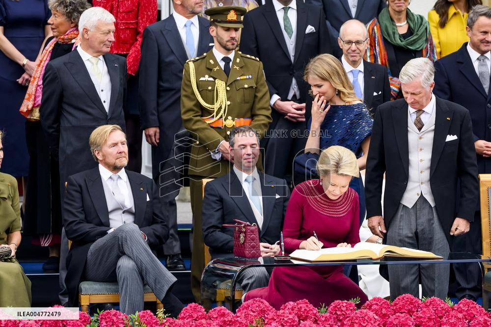 Abdication Ceremony of Luxembourg's Grand Duke Henri - Luxembourg