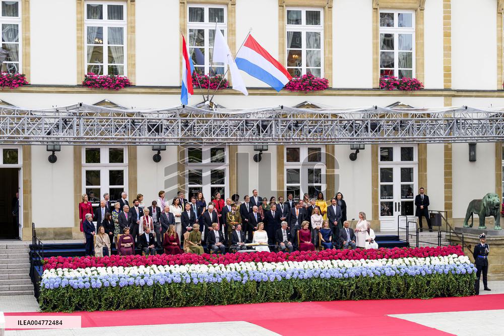 Abdication Ceremony of Luxembourg's Grand Duke Henri - Luxembourg