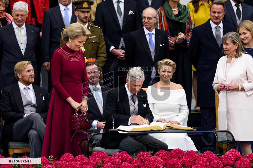 Abdication Ceremony of Luxembourg's Grand Duke Henri - Luxembourg
