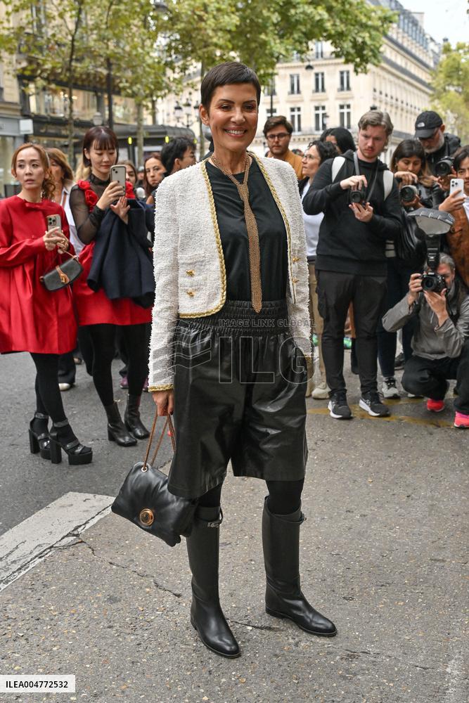 PFW Giambattista Valli Outside Arrivals