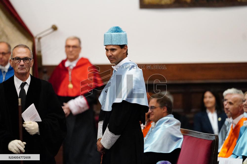Rafael Nadal Invested Doctor 'Honoris Causa' By University of Salamanca - Spain