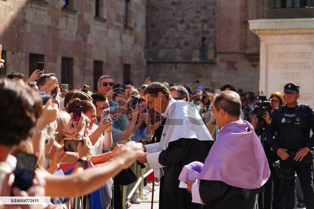 Rafael Nadal Invested Doctor 'Honoris Causa' By University of Salamanca - Spain