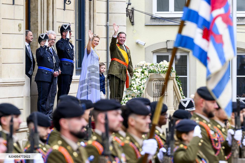 Abdication Ceremony of Luxembourg's Grand Duke Henri - Luxembourg