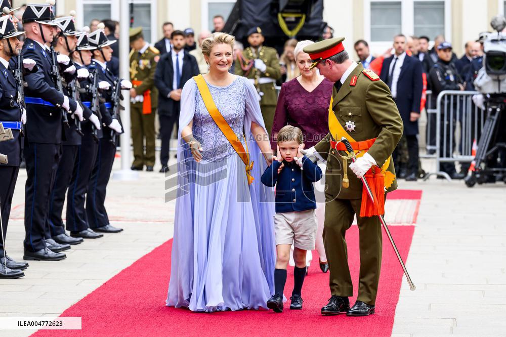 Abdication Ceremony of Luxembourg's Grand Duke Henri - Luxembourg