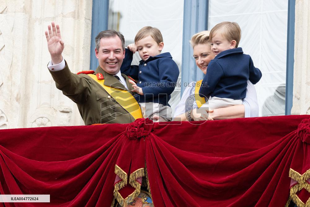 Abdication Ceremony of Luxembourg Grand Duke Henri - Balcony - Luxembourg