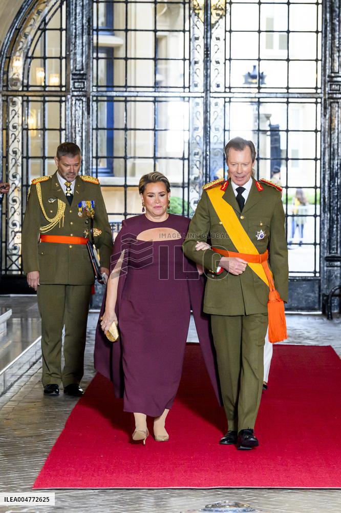 Abdication Ceremony of Luxembourg's Grand Duke Henri - Luxembourg