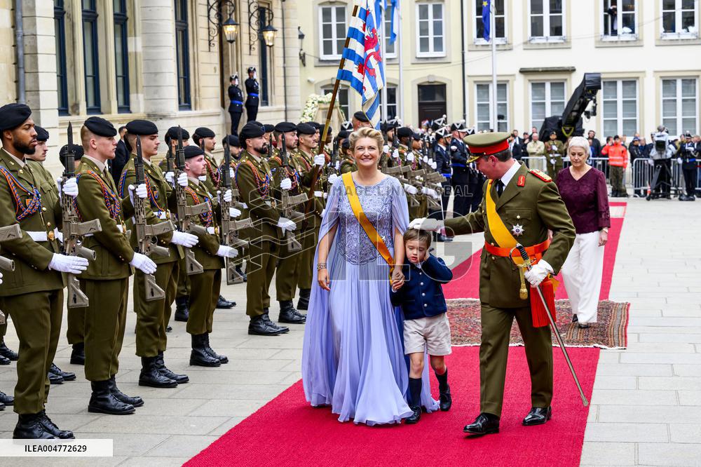Abdication Ceremony of Luxembourg's Grand Duke Henri - Luxembourg