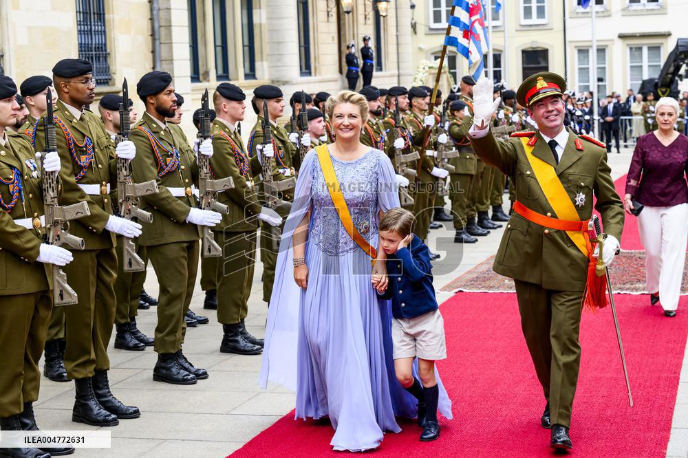 Abdication Ceremony of Luxembourg's Grand Duke Henri - Luxembourg