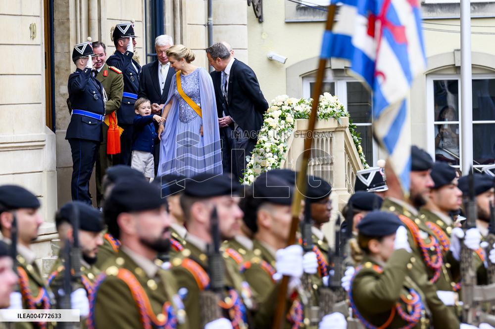 Abdication Ceremony of Luxembourg's Grand Duke Henri - Luxembourg