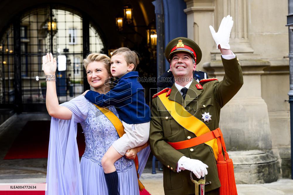 Abdication Ceremony of Luxembourg's Grand Duke Henri - Luxembourg