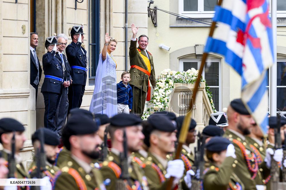 Abdication Ceremony of Luxembourg's Grand Duke Henri - Luxembourg