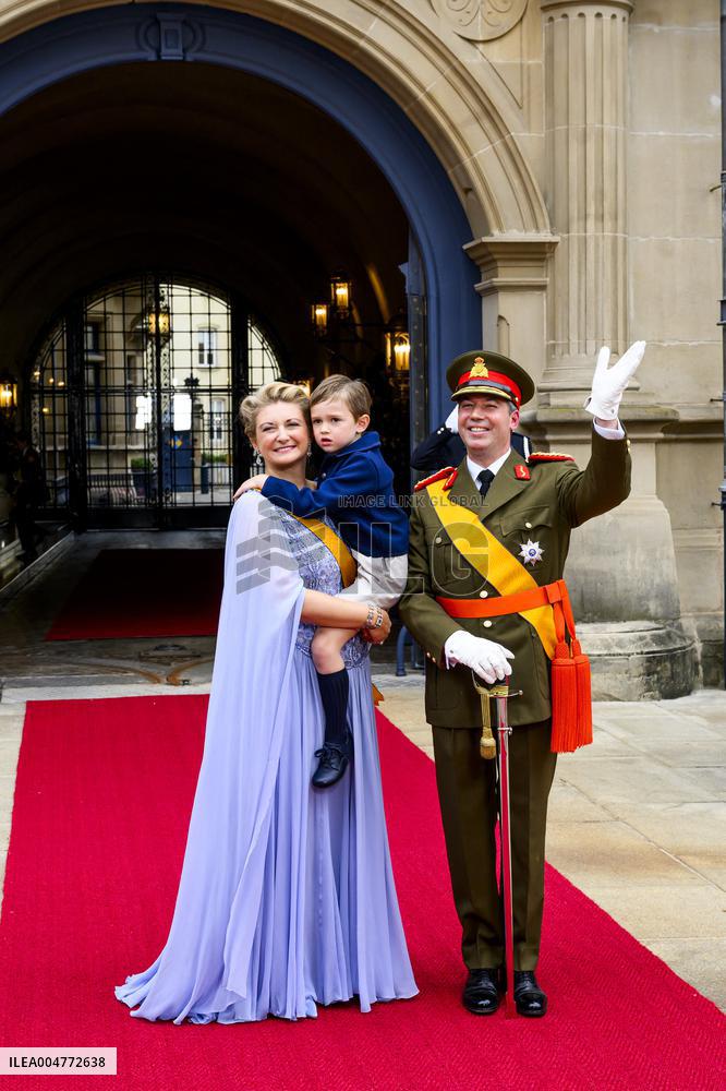 Abdication Ceremony of Luxembourg's Grand Duke Henri - Luxembourg