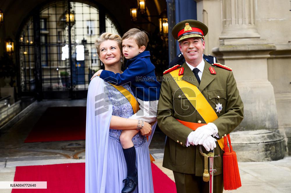 Abdication Ceremony of Luxembourg's Grand Duke Henri - Luxembourg