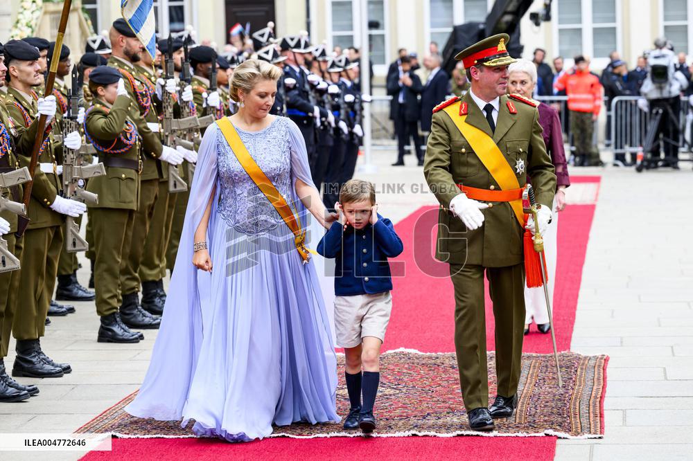 Abdication Ceremony of Luxembourg's Grand Duke Henri - Luxembourg