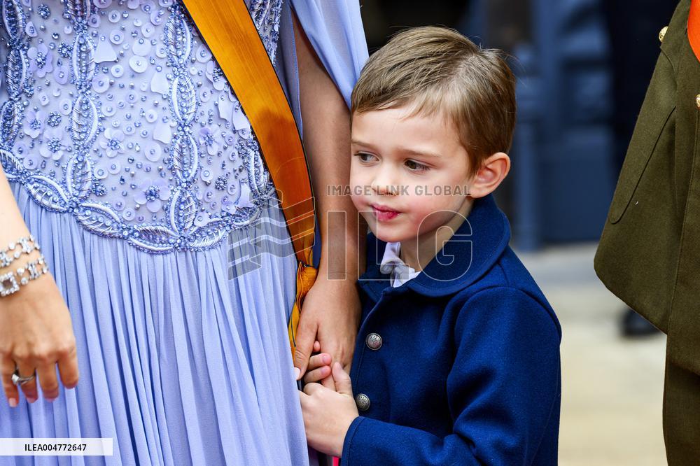 Abdication Ceremony of Luxembourg's Grand Duke Henri - Luxembourg