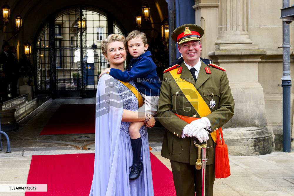 Abdication Ceremony of Luxembourg's Grand Duke Henri - Luxembourg