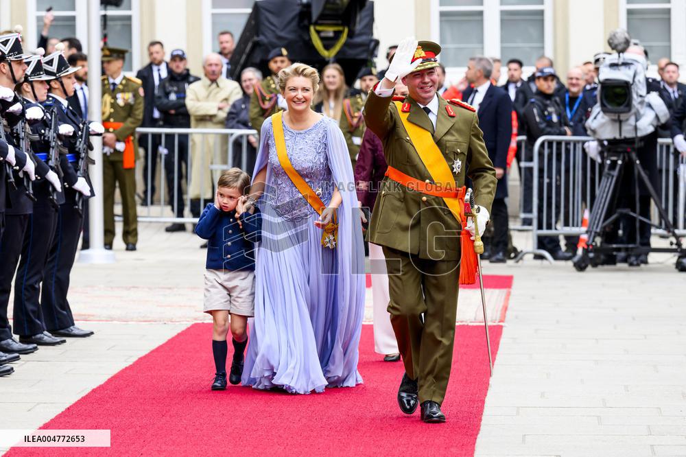 Abdication Ceremony of Luxembourg's Grand Duke Henri - Luxembourg
