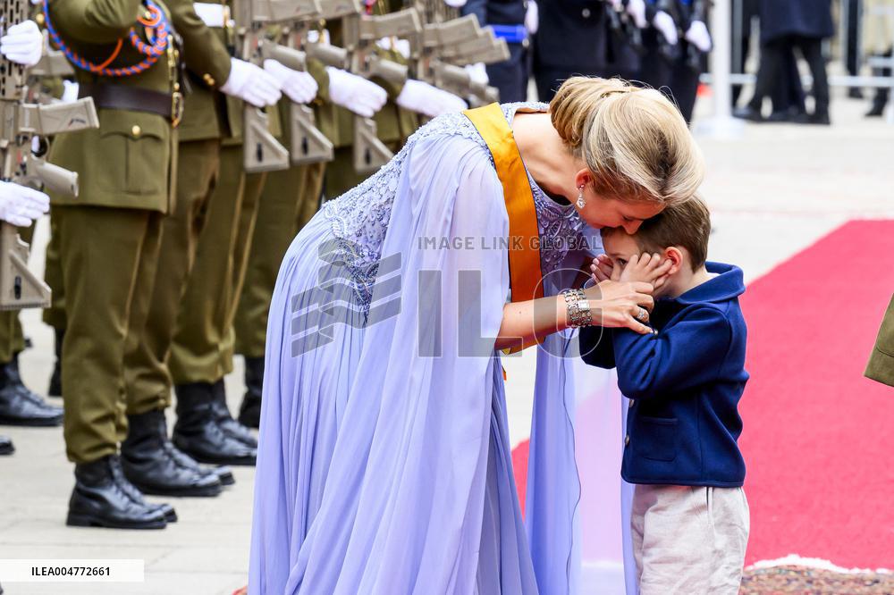 Abdication Ceremony of Luxembourg's Grand Duke Henri - Luxembourg
