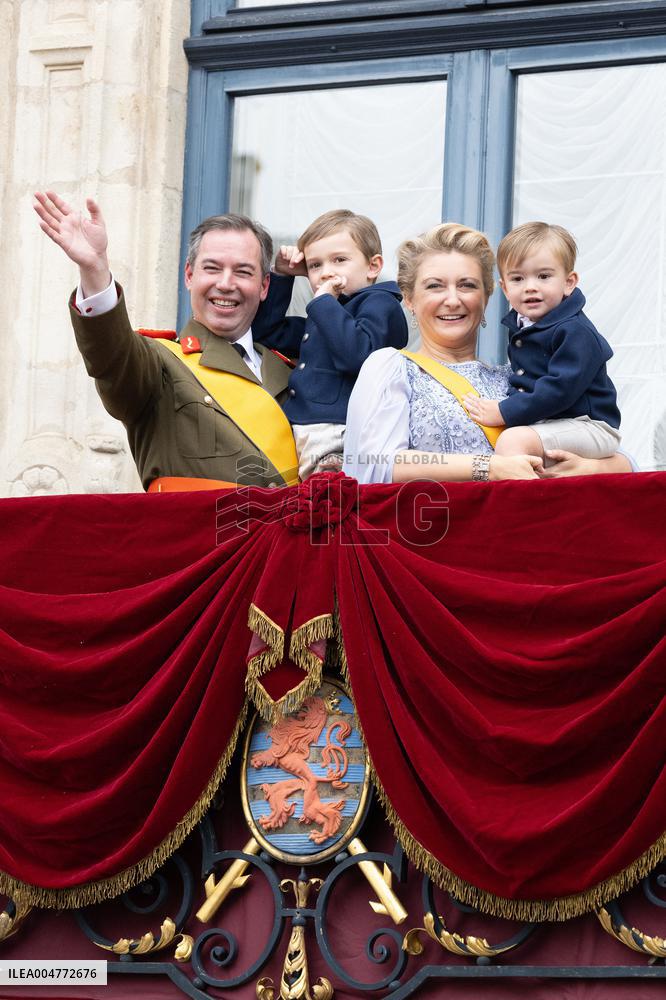 Abdication Ceremony of Luxembourg Grand Duke Henri - Balcony - Luxembourg
