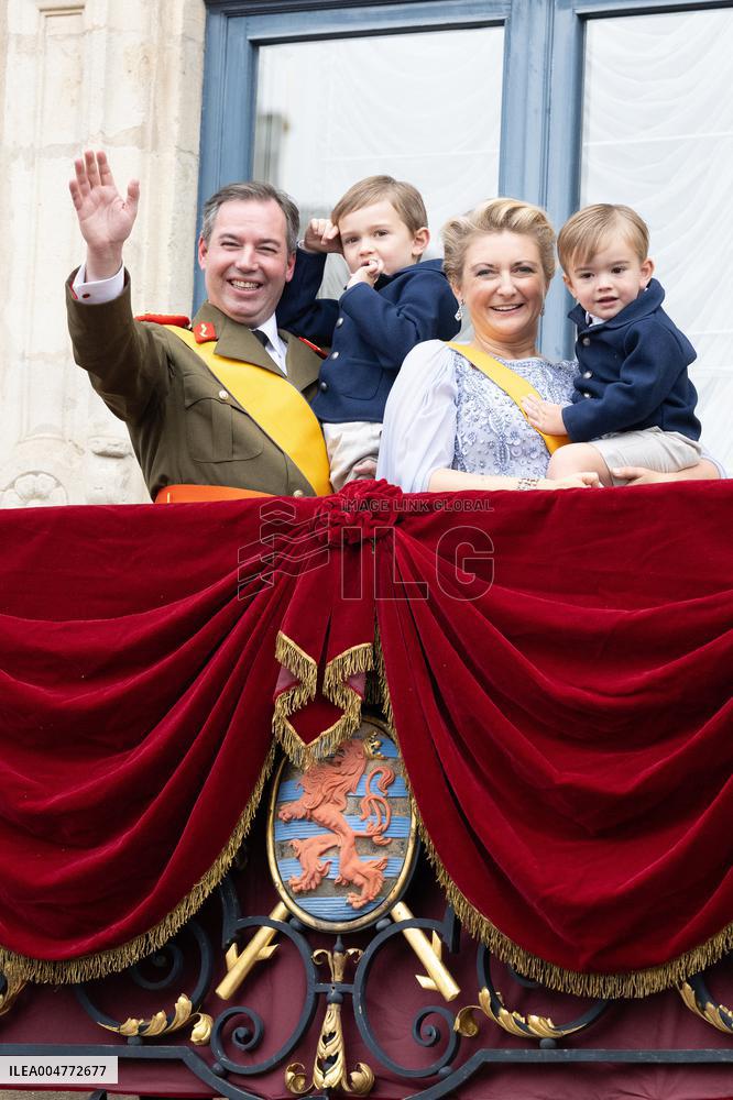 Abdication Ceremony of Luxembourg Grand Duke Henri - Balcony - Luxembourg