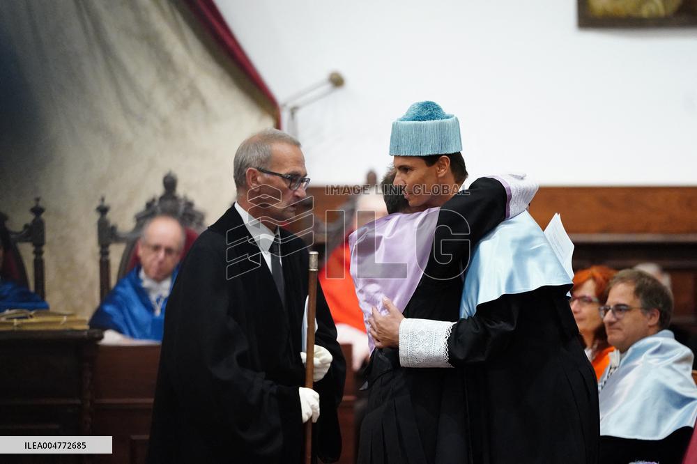 Rafael Nadal Invested Doctor 'Honoris Causa' By University of Salamanca - Spain