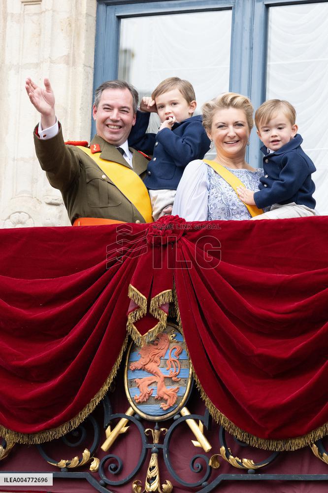 Abdication Ceremony of Luxembourg Grand Duke Henri - Balcony - Luxembourg