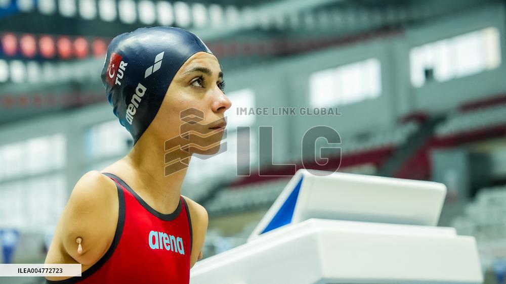 Turkish Paralympic Swimmer Sevilay Ozturk