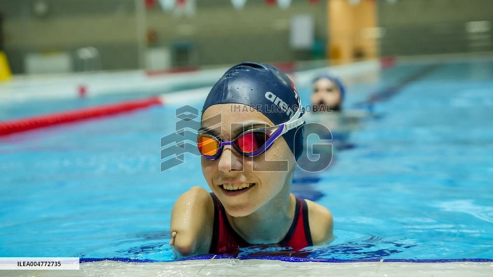 Turkish Paralympic Swimmer Sevilay Ozturk