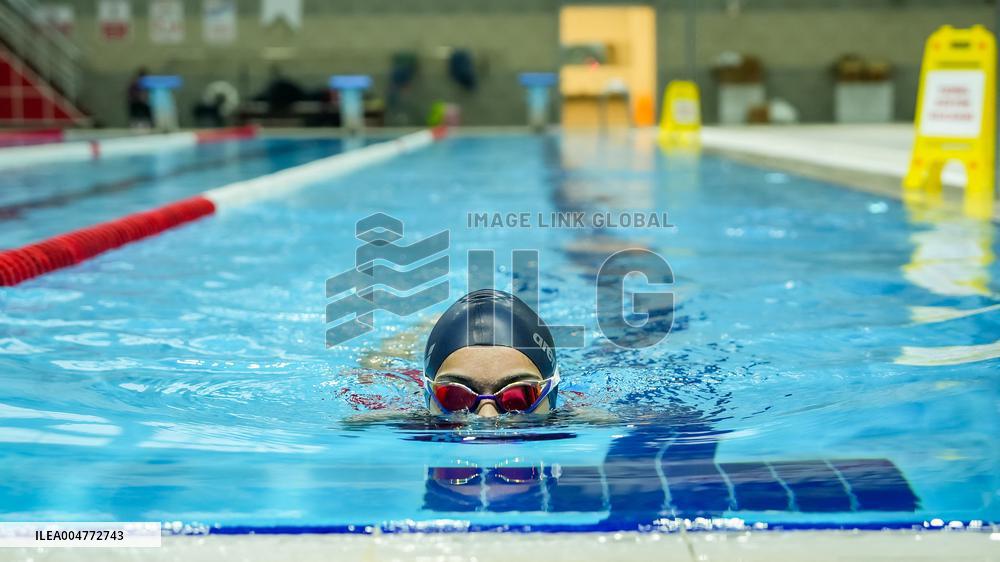 Turkish Paralympic Swimmer Sevilay Ozturk