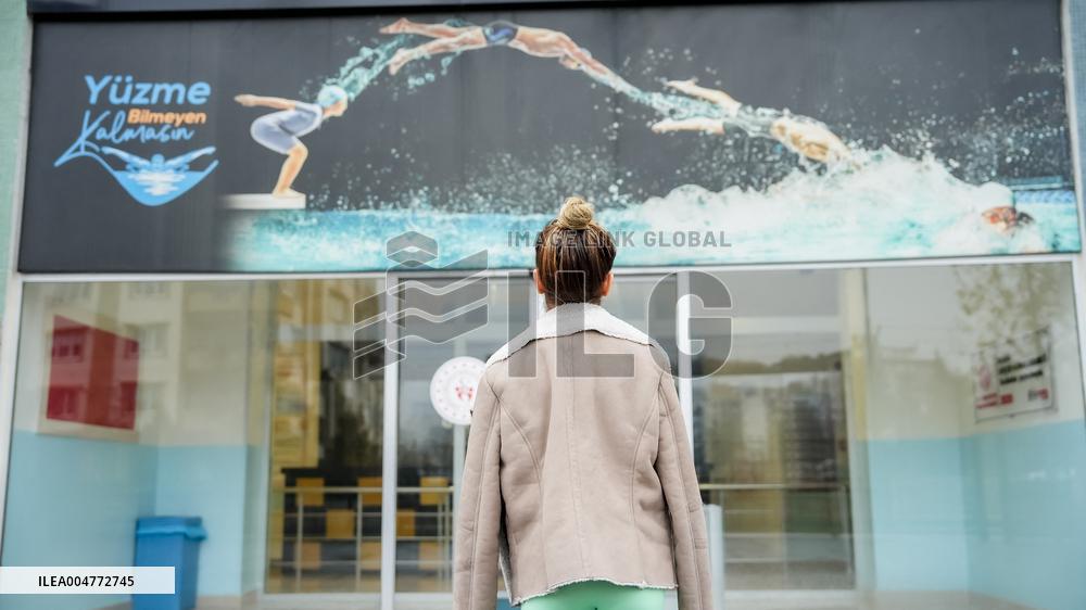 Turkish Paralympic Swimmer Sevilay Ozturk