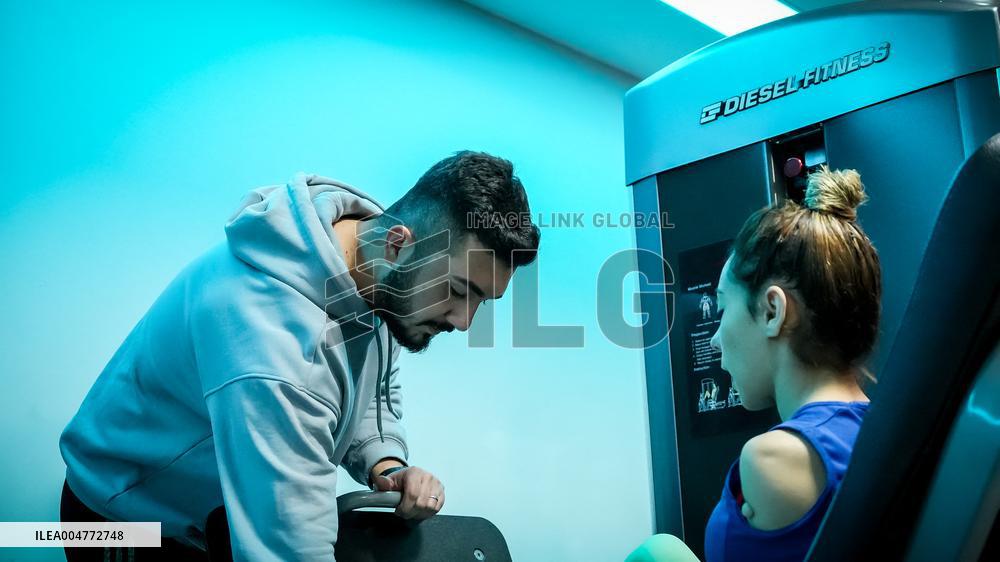 Turkish Paralympic Swimmer Sevilay Ozturk