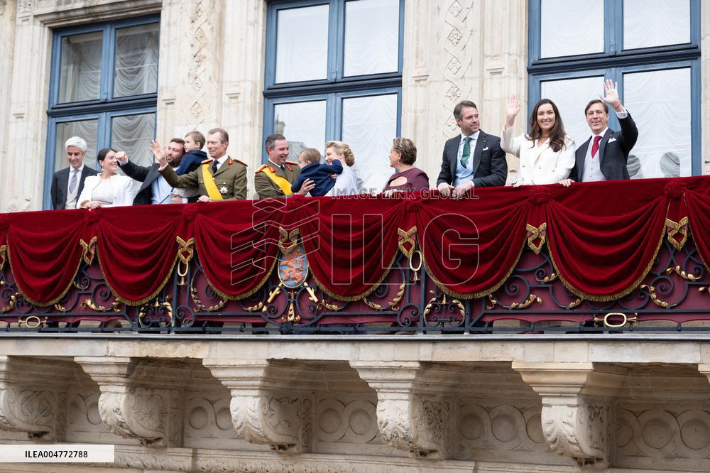 Abdication Ceremony of Luxembourg Grand Duke Henri - Balcony - Luxembourg