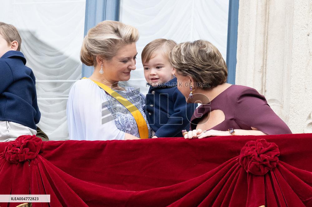 Abdication Ceremony of Luxembourg Grand Duke Henri - Balcony - Luxembourg