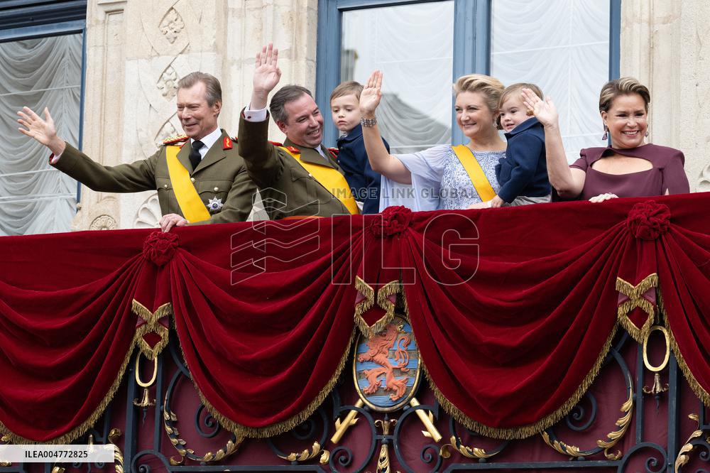 Abdication Ceremony of Luxembourg Grand Duke Henri - Balcony - Luxembourg