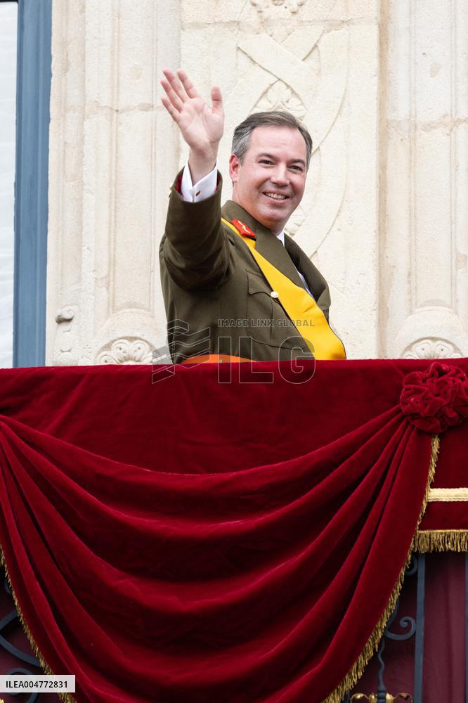 Abdication Ceremony of Luxembourg Grand Duke Henri - Balcony - Luxembourg