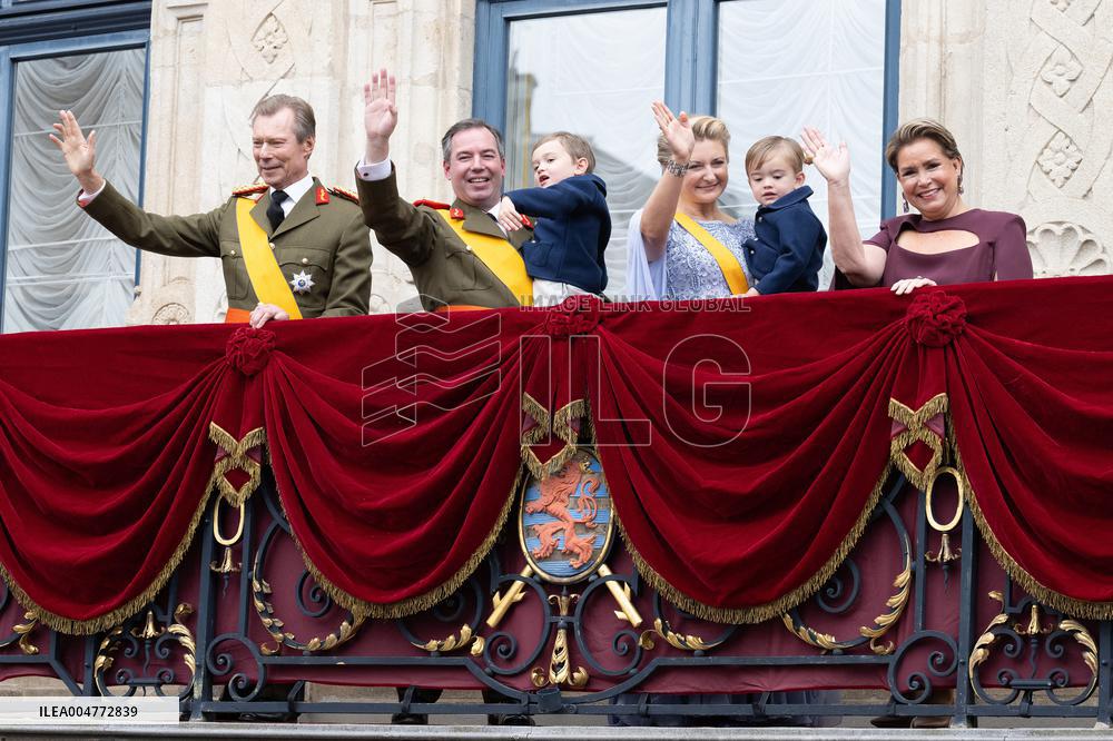 Abdication Ceremony of Luxembourg Grand Duke Henri - Balcony - Luxembourg