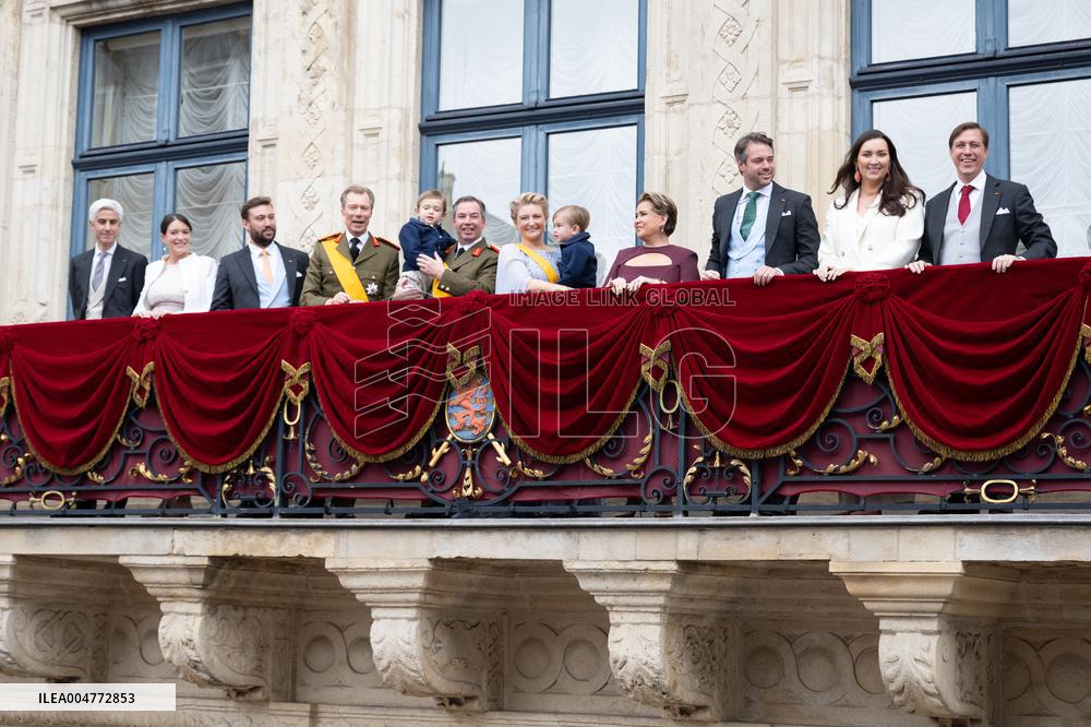 Abdication Ceremony of Luxembourg Grand Duke Henri - Balcony - Luxembourg