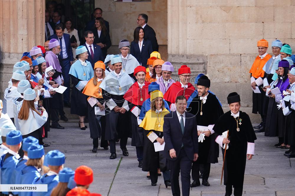 Rafael Nadal Invested Doctor 'Honoris Causa' By University of Salamanca - Spain